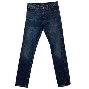 Polo Ralph Lauren Jeans Junior's Size L 14/16 Blue Denim Slim Denim